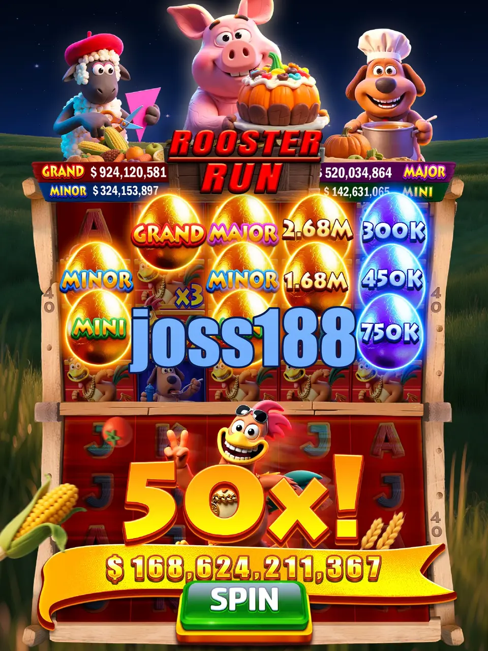 joss188 Tangkapan Layar - APK Resmi